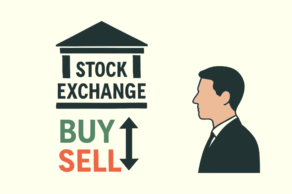 buying and selling of stocks in share market