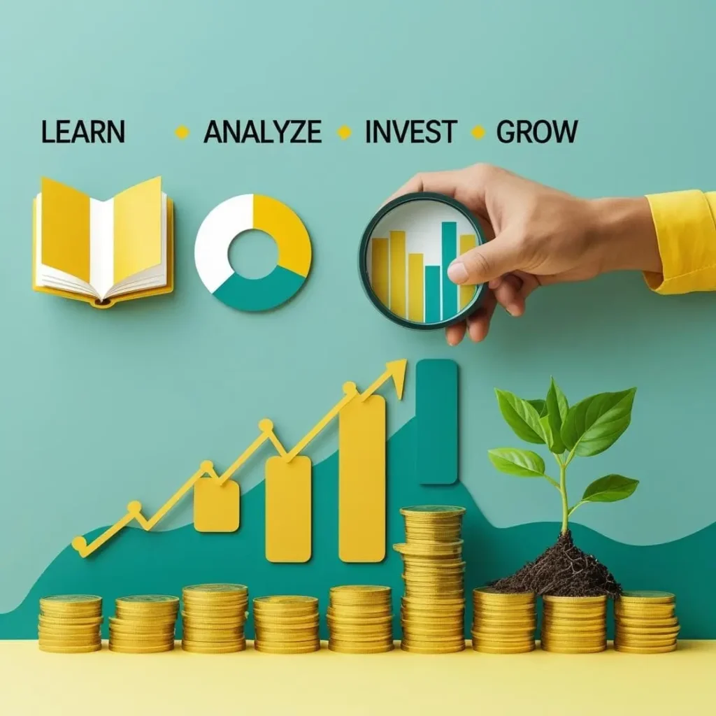 learn analyze invest grow